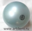 Мяч AMAYA 15 см.голубой    - www.artdemi.ru