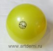 Мяч AMAYA 35120004 16см-17см. лимонный  - www.artdemi.ru