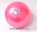 Мяч  для художественной гимнастики размер 18.5см  420грамм, артикул АВ 2801 , цвет розовый - www.artdemi.ru