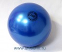 Мяч  для художественной гимнастики размер 18.5см  420грамм, артикул АВ 2801 , цвет синий - www.artdemi.ru