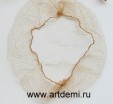 Сеточка паутинка для волос ,цвет русый - www.artdemi.ru