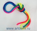 Скакалка радуга, длина 3метра, цена за 1 штуку   - www.artdemi.ru