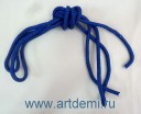 Скакалка синяя, длина 3метра, цена за 1 штуку   - www.artdemi.ru