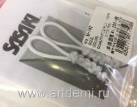 Карабин Sasaki веревочный  м-742 (w)  Цена за Упаковку 2 шт.. - www.artdemi.ru