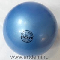 Мяч AMAYA 35120005 16см-17см. небесно голубой    - www.artdemi.ru