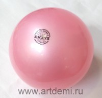 Мяч AMAYA 35120002 16см-17см..светло розовый    - www.artdemi.ru