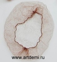 Сеточка паутинка для волос,цвет брюнетка - www.artdemi.ru