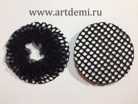 сеточка для волос черная 1шт   - www.artdemi.ru