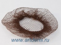 Сеточка для волот коричневая  - www.artdemi.ru