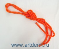 Скакалка оранжевая, цена за 1 штуку   - www.artdemi.ru